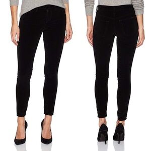 JOES JEANS BLACK VELVET PANTS